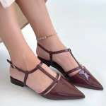 Canca Bordo Rugan Babet Ayakkabı (Numara: 39) - Görsel 4