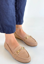 Rain Nude Cilt Babet Ayakkabı (Numara: 39) - Görsel 2