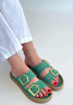 İces Yeşil Nubuk Terlik (Numara: 37) - Görsel 3