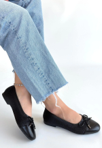 Etya Siyah Cilt Babet Ayakkabı (Numara: 37) - Görsel 3