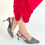 Sione Platin Cilt Topuklu Ayakkabı (Numara: 39) - Görsel 4