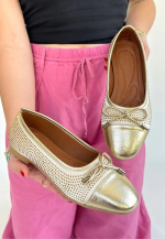 Etya Gold Cilt Babet Ayakkabı (Numara: 38) - Görsel 2