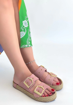 İces Pudra Nubuk Terlik (Numara: 37)