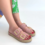 İces Pudra Nubuk Terlik (Numara: 37) - Görsel 3