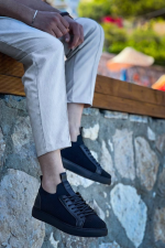 Kb-112  Kuback Siyah Siyah Tabantriko Bağcıklı  Günlük Erkek  Ayakkabı (Numara: 41) - Görsel 6