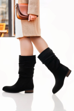 Plod Siyah Süet Çizme (Numara: 39) - Görsel 2