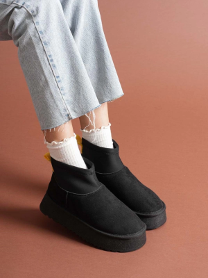 Cuen Siyah Süet Bot (Numara: 39)