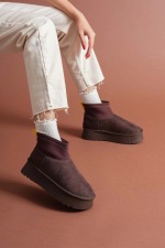 Cuen Kahverengi Süet Bot (Numara: 36) - Görsel 3