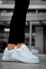 Kb-X20 Kuback Beyaz Cilt Günlük Erkek Ayakkabı (Numara: 40) - Görsel 4