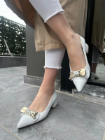 Jies Beyaz Topuklu Ayakkabı (Numara: 36) - Görsel 2