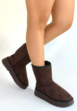 Sophia Kahverengi Süet Bot (Numara: 36) - Görsel 2