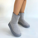 Sophia Gri Süet Bot (Numara: 39) - Görsel 4