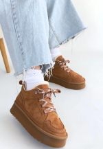 Muden Taba Süet Bağcıklı Bot (Numara: 36) - Görsel 2