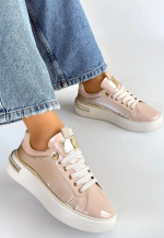 Hley Bej Rugan Paraşüt Detaylı Bağcıklı Spor Ayakkabı (Numara: 39) - Görsel 2