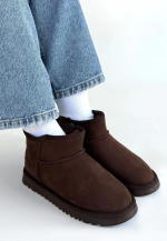 Elsa Kahverengi Süet Bot (Numara: 37)