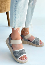 Jake Yeşil Hasır Cilt Sandalet (Numara: 40) - Görsel 3