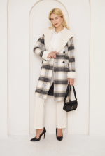 Kürklü Ekose Kaban (Beden: 36)