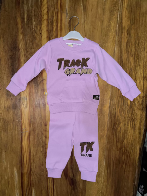 6-24 Aylık Tk Baskılı Takım Lila (Beden: 18-24)