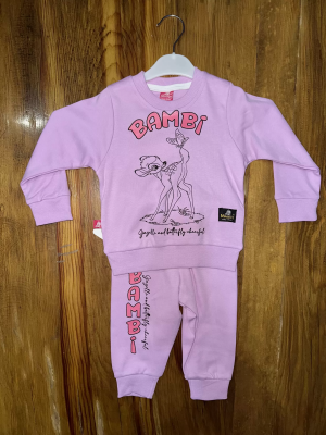 6-24 Aylık Bambi Çocuk Takımı Lila (Beden: 12-18)