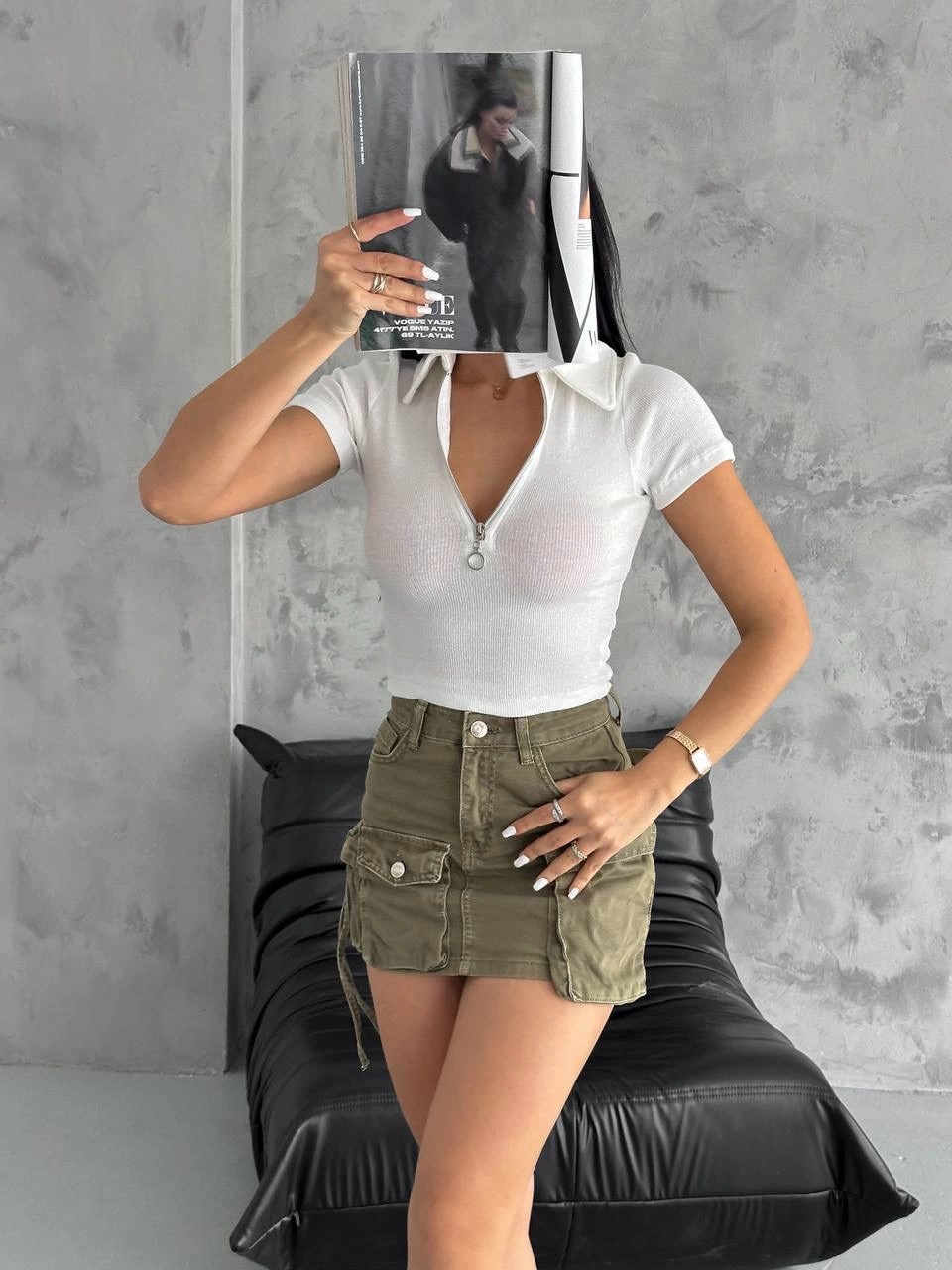 1232626_kaskorse-yaka-fermuarli-bluz-beyaz-33329110-sw960sh1280.png Kaşkorse Yaka Fermuarlı Bluz Beyaz (Beden: S) - Görsel 4