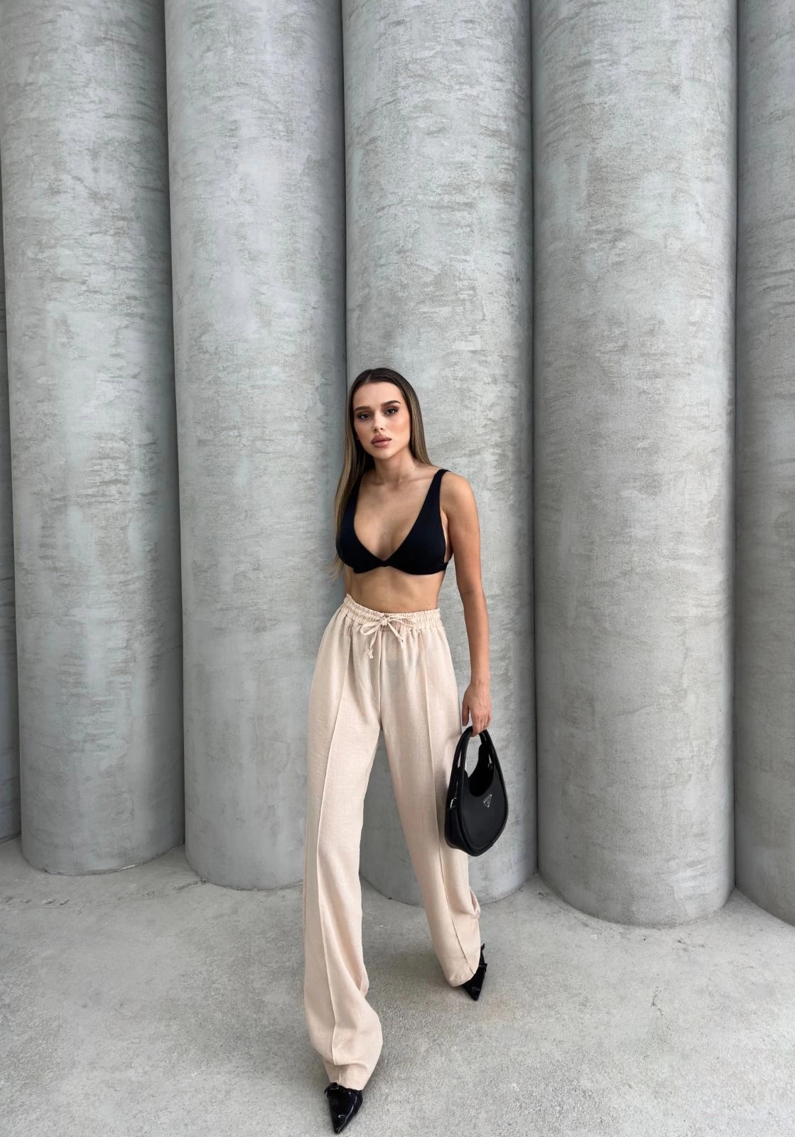 1232673_cimali-keten-pantolon-33448815-sw1119sh1600.png Çımalı Keten Pantolon Bej (Beden: M) - Görsel 4