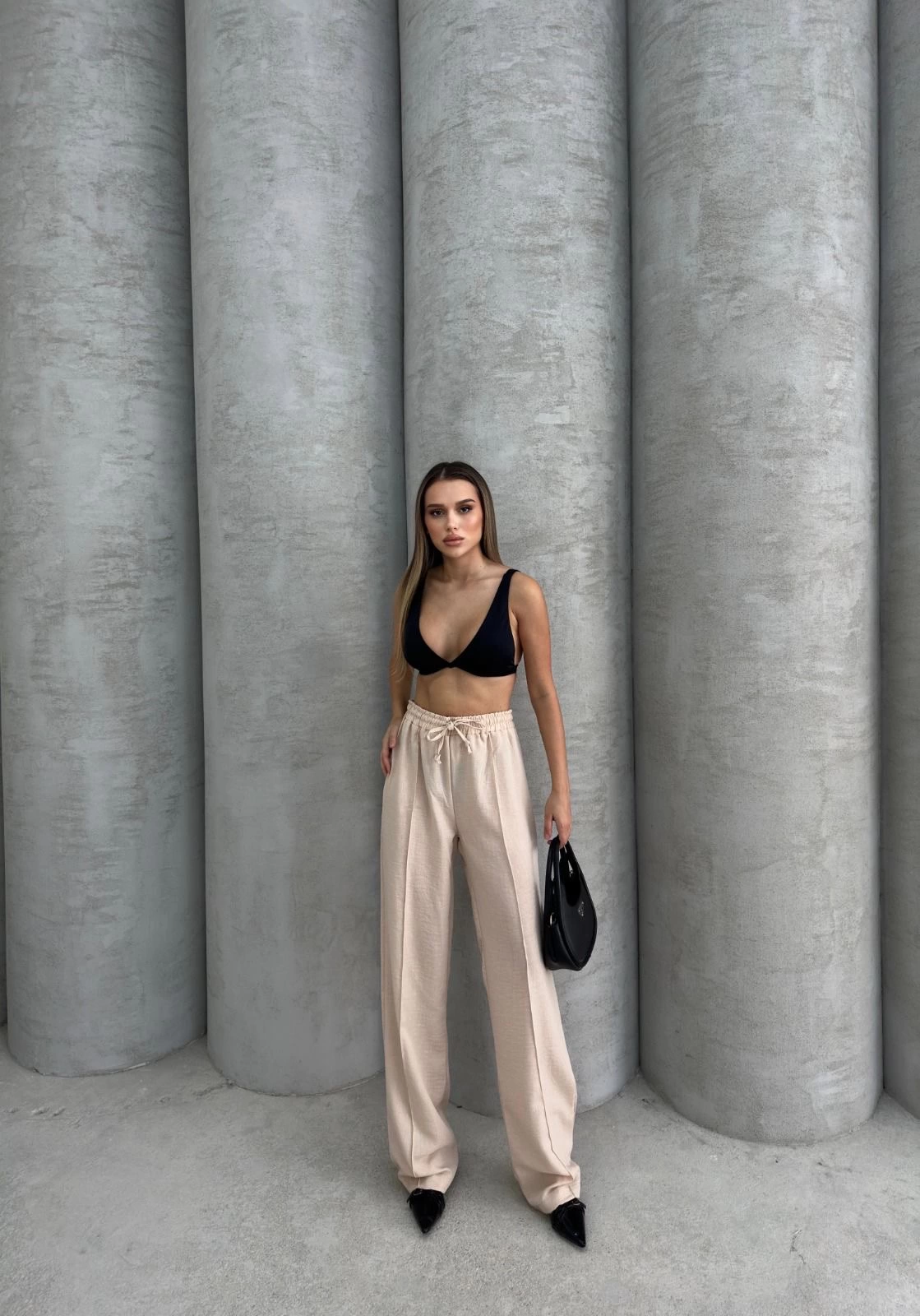 1232673_cimali-keten-pantolon-42156858-sw1119sh1600.png Çımalı Keten Pantolon Bej (Beden: M) - Görsel 5