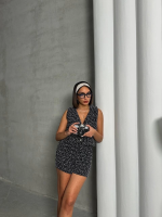 Yelekli Şort Takım Siyah (Beden: S) - Görsel 6