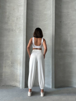 Şalvar Pantolon Beyaz (Beden: S) - Görsel 7