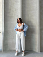 Şalvar Pantolon Beyaz (Beden: S) - Görsel 2