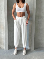 Şalvar Pantolon Beyaz (Beden: S) - Görsel 6