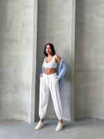 Şalvar Pantolon Beyaz (Beden: S) - Görsel 3