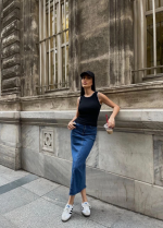 Kaşkorse Kumaş Bluz Siyah (Beden: Standart) - Görsel 2