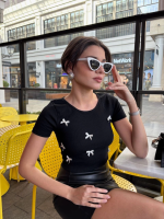 Fiyonklu Bluz Siyah (Beden: M) - Görsel 5