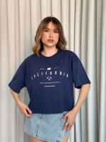 Clfrn Baskılı Tişört Lacivert (Beden: M) - Görsel 2