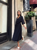 Ayrobin Midi Elbise Siyah (Beden: S) - Görsel 4