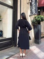 Ayrobin Midi Elbise Siyah (Beden: S) - Görsel 3