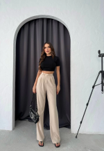 Kancalı Pantolon Krem (Beden: Xl) - Görsel 5