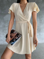 Bürümcük Mini Boy Elbise Bej (Beden: Standart)