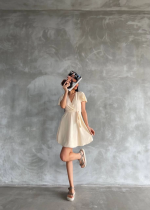 Bürümcük Mini Boy Elbise Bej (Beden: Standart) - Görsel 2