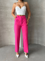 Palazzo Fuşya Pantolon (Beden: S)