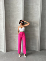 Palazzo Fuşya Pantolon (Beden: L) - Görsel 5