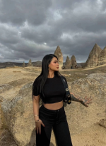 Bol Paça Pantolonlu Alt Üst Takım Siyah (Beden: L) - Görsel 2