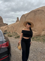 Madonna Yaka Bol Paça Pantolonlu Takım Siyah (Beden: M) - Görsel 5