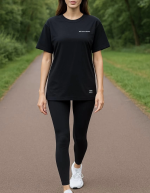 Altı Tayt Üstü Süprem Takım Siyah (Beden: Standart)