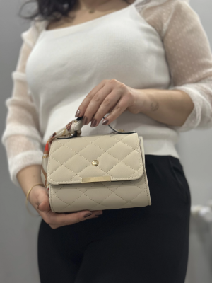 Bej Cilt Zoje Çanta (Beden: Standart)