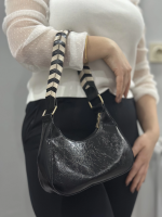 Kraş Siyah Cilt Çanta (Beden: Standart) - Görsel 3