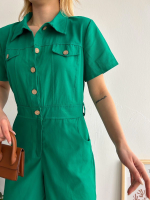 Gabardin Tulum S24761 Yeşil (Beden: S) - Görsel 5