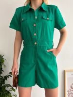 Gabardin Tulum S24761 Yeşil (Beden: S) - Görsel 2