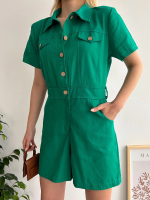 Gabardin Tulum S24761 Yeşil (Beden: S) - Görsel 6