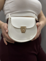 Klasik Kapaklı Beyaz Cilt Çanta (Beden: Standart) - Görsel 2